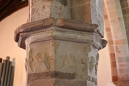 Burgh by Sands - Detail of Capital
